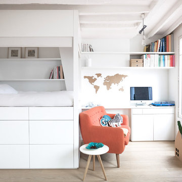 Appartement rue Saint Maur à Paris • 27 m2