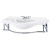 Wall Mount Sinks Extra Large Bayside Stainless Frame For 4" Faucet, 14181