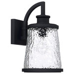 Capital Lighting - Capital Lighting Tory 1 Light Small Outdoor Wall Mount, Black - Part of the Tory Collection