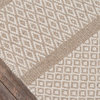 Mesa Hand-Woven Reversible Flatweave Rug, Beige, 5'x8'
