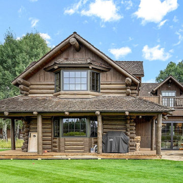 Vandevert Ranch Historic Homestead with NanaWall Aluminum Clad Folding Doors
