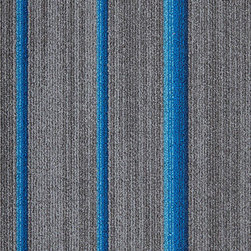 Nylon Carpet - Awaken Blue Ignite - Carpet Tiles