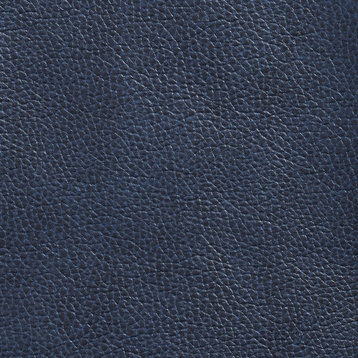 Navy Blue Breathable Leather Look And Feel Upholstery By The Yard