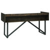 Bowery Hill Writing Desk in Brown
