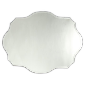 Caverly Large Frameless Wall Mirror 24"x32"