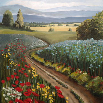 Landscape Floral Paintings
