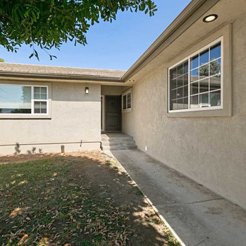 Front View of Escondido Stucco Renovation