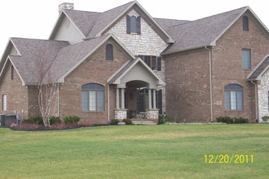 Elegant exterior home photo in Indianapolis