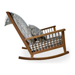 Gray Rocking Chair - Rocking Chairs