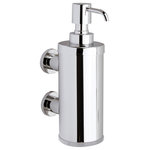 Valsan Bathrooms - Montana Chrome Lotion Bottle - Montana's contemporary styling perfectly accessorizes today?s modern bathrooms. Crafted from solid brass and hand finished, this is our most luxurious range and demonstrates a refreshing uniqueness of design. Montana also features the outstanding anti-twist fixing system, preventing your products from twisting.