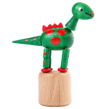 Dregeno Push Toy- Green Dinosaur