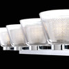 Eurofase Lighting 31802 Trent 4 Light 25"W LED Bathroom Vanity - Chrome