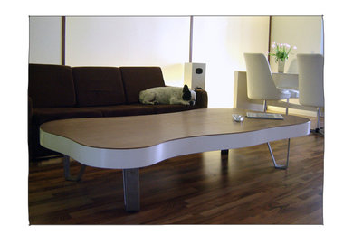 Modernes Wohnzimmer in Hamburg