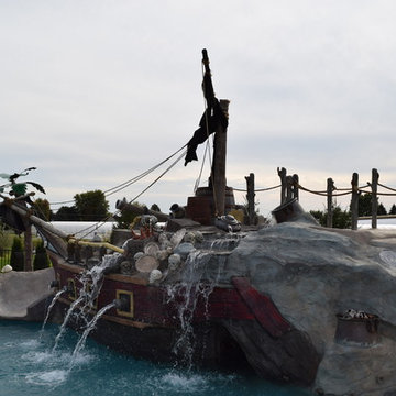 Living Legendary: Pirate Shipwreck Swimming Pool