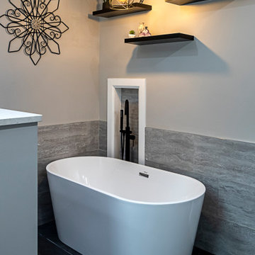 Twinsburg master bathroom remodel
