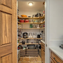 Cleaning closet and pantry