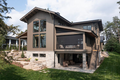 Minimalist exterior home photo in Milwaukee