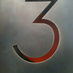 Modern House Number - House Numbers