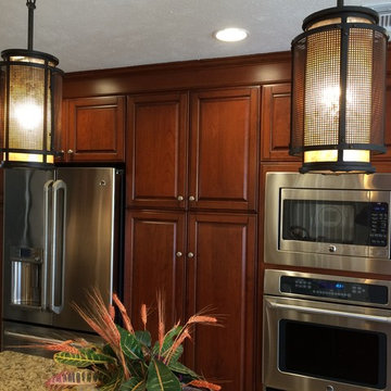 Another Shot of the Rusic Pendant Lights That Add So Much Character