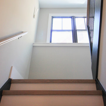 Project #52 | Minimalist Open Riser Stairway