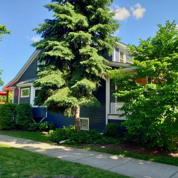 Bungalow in Old Irving, Chicago James Hardie Siding