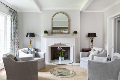 Living room - living room idea in Houston