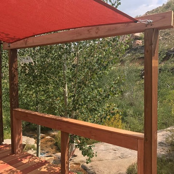 Creek-side Hangout with Shade Canopy