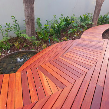 Bailey's Muckleneuk garden and pool make over
