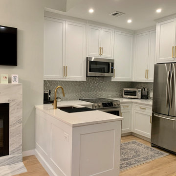 650 ft.² mid century modern South End condo