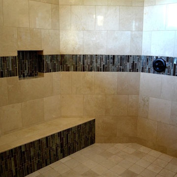 Tile shower