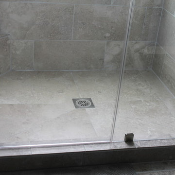 Large Tile Shower Floor