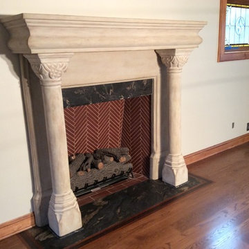 Custom Rebuilding of Fireplace and Firebox in Morris County, NJ