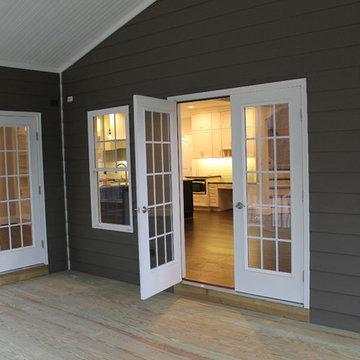 New Addition and Outside Kitchen