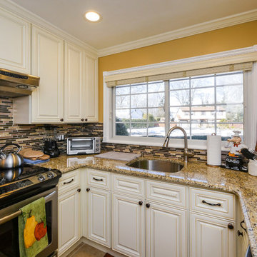 Sliding Window with Grilles in Kitchen - Windows and Doors - Long Island NY
