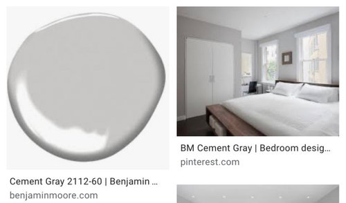 Bm Cement Gray Looks Purple, Benjamin Moore Cement Gray Kitchen Cabinets