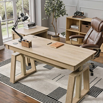 Ark EL executive height adjustable modern smart minimalist home office desk