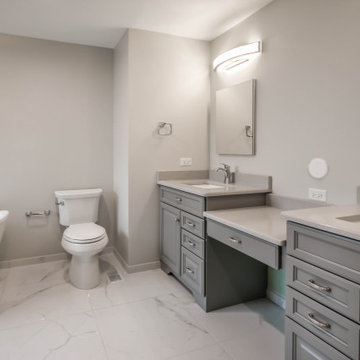 Transitional Style Master Bath Remodel