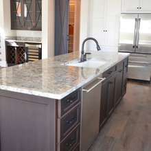 Kitchen brown white decision
