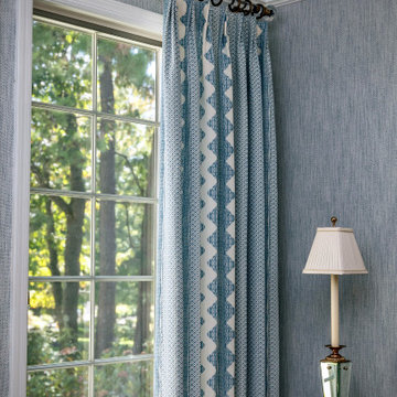 Dining Room Window Treatment - Detail