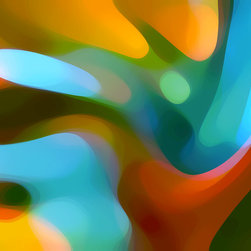 Aqua Tree Light - Fine Art Prints