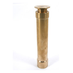 1" Brass Rising Dome Water Film Fountain Nozzle - Outdoor Fountain And Pond Accessories