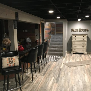 Barn Wood Basement