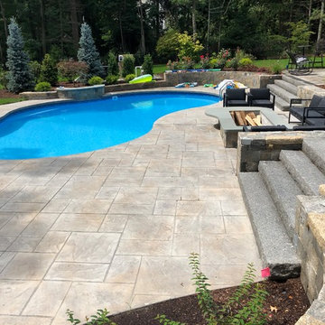 Pavilion, Hardscape & Jacuzzi Addition