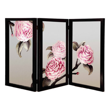 HAND EMBROIDERY CAMELLIA FLOWER PARTITION - CAMELLIA OF MY DREAMS