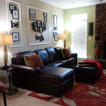 Home Makeover- "Warm and Inviting"