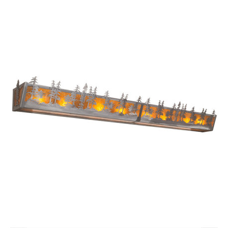 60 Wide Tall Pines Vanity Light