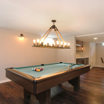 Modern Rustic Lower Level