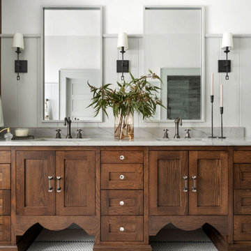 Historic 1913 Center Hall Craftsman Bungalow Renovation