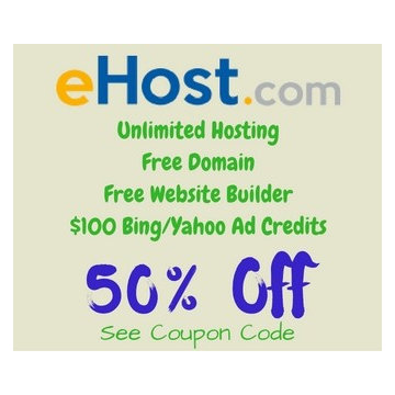 eHOST 50% Discount Coupon