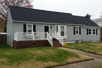 Inspiration for a timeless exterior home remodel in Other